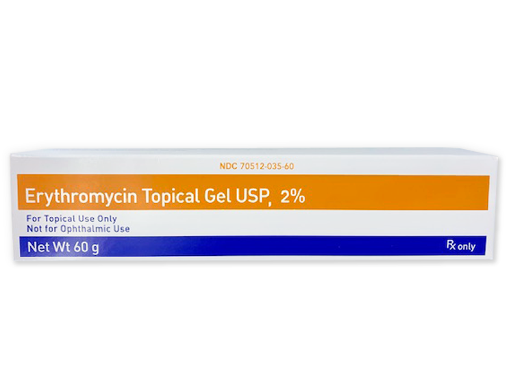Erythromycin Topical Gel USP, 2%