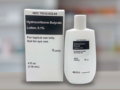 Hydrocortisone Butyrate Lotion, 0.1%