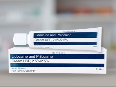 Lidocaine and Prilocaine Cream USP, 2.5%/2.5%