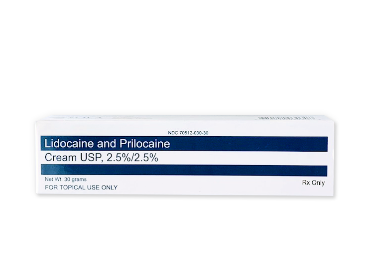 Lidocaine and Prilocaine Cream USP, 2.5%/2.5%
